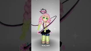 Chibi Doll Fits but DEMON SLAYER #roblox #robloxoutfits