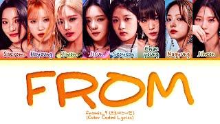 fromis_9 from Lyrics (Color Coded Lyrics)