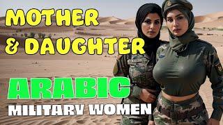 Mother And Daughter | Timeless Elegance | Womens Military Fancy Dress Outfits Arabic