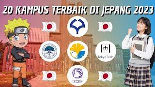 20 KAMPUS TERBAIK DI JEPANG VERSI QS WORLD UNIVERSITY RANKINGS 2023!!!