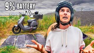 Can I Ride A Solar Powered Scooter From UK To ITALY? Day 3