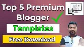 Top 5 Premium Blogger Templates 2021 | Premium Blogger Templates - SmartHindi