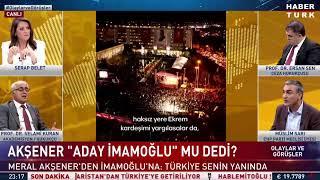 #OlaylarveGörüşler'de Serap Belet ve Kürşad Oğuz soruyor, konukları Habertürk TV'de yanıtlıyor