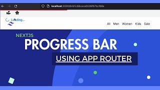 Next.js 13 Progress Bar using the New App Directory