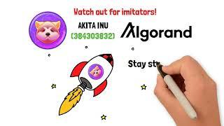 Akita Inu - First Memecoin built on Algorand (How to get AkitaInu)