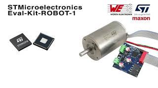 ST Microelectronics Eval-Kit-Robot-1 with Würth Elektronik eiSos passive components featured in it