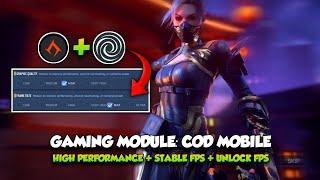 STABLE FPS + HIGH PERFORMANCE ! | Gaming Module COD Mobile | Axeron + Ultra Vortex Tutorial