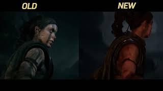 Hellblade 2 Old vs. New Version Comparison | Visual Upgrade Comparison