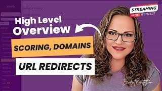 How To Track Leads Using High Level: Scoring, Domains, And URL Redirects | Bridget Bartlett