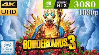 Borderlands 3: RTX 3080 | 1080p | Settings Badass, Ultra, High, Medium & Very Low | PC FPS Benchmark