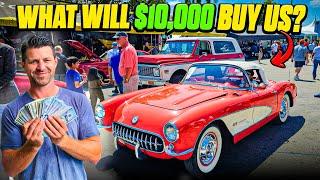 What can you buy with $10,000 at the Barrett Jackson Classic Car Auction?