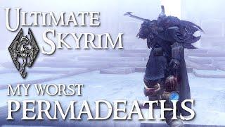 Reacting to my Ultimate Skyrim Permadeaths