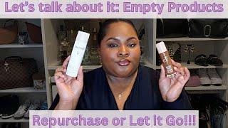 Let’s Talk: All of my Empty Products (will I Repurchase them or Let them Go) 2024 {ArleesiaRheenay}