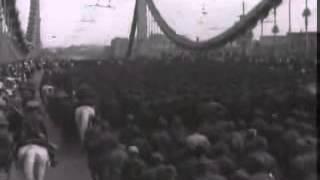 Марш пленных немцев по Москве / German prisoners march in Moscow