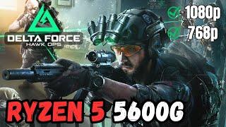 DELTA FORCE  Ryzen 5 5600G (VEGA 7) | Test Rendimiento |