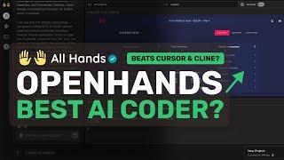 OpenHands : This OPENSOURCE AI Coder BEATS CLINE, AIDER & CURSOR!?