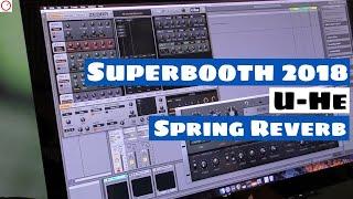 Superbooth 2018: U-he Twangström Spring Reverb Plugin First Look  | SYNTH ANATOMY