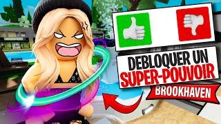 COMMENT DÉBLOQUER LE SUPER POUVOIR SECRET SUR BROOKHAVEN ! ROBLOX