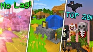Top 20 BEST Texture Packs For MCPE 1.17!