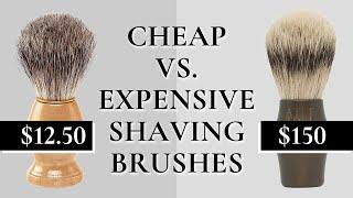 Cheap vs. Expensive Shaving Brushes: Tips for the Best Shave
