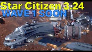 New Tech Preview test TONIGHT & Star Citizen Alpha 3.24 is getting close to WAVE 1