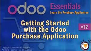 Odoo 12 Essentials: Learn the Purchase Application