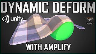 Unity Dynamic Deformation Shader with Amplify.