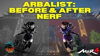 MIR4 Arbalist Skill Damage Before and After NERF!