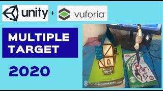 Multiple Targets in Unity and Vuforia in 2020- AR Tutorial