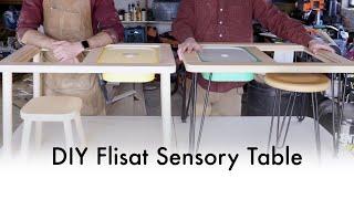 DIY Flisat Sensory Table By Ikea | Jurassic Sands