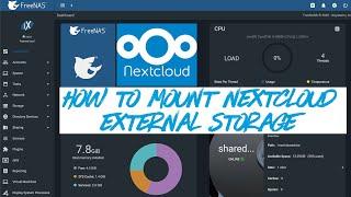 FreeNAS 11.3 - How to create Dataset and mount #Nextcloud External Storage - #FreeNAS
