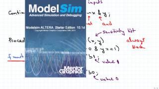 Intro to Verilog and ModelSim, Part1