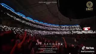 Ar Rahman Concert Malaysia, thank you DMY CREATION