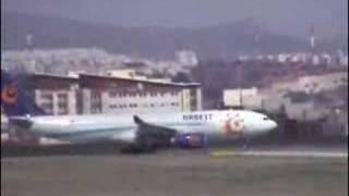 Orbest Airbus A330-200 takeoff at Lisbon