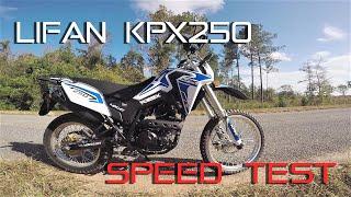 Lifan KPX 250 Dual Sport Motorcycle First ride and Impressions.