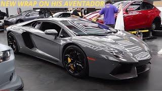 STRADMAN TWIN TURBOS HIS GALLARDO | TJ HUNT NEW AVENTADOR WRAP | GOONZSQUAD NEW GARAGE HQ!