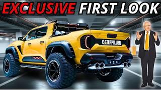 NEW Caterpillar Pickup Truck Unveiled! CHEAP + POWERFULL