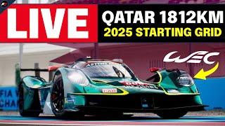 LIVE: 2025 WEC Qatar 1812km Starting Grid Rundown