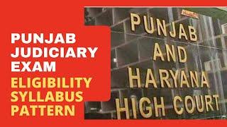 Punjab Judiciary Exam syllabus | PCSJ Exam Plan Eligibility and strategy (Judge Exam)