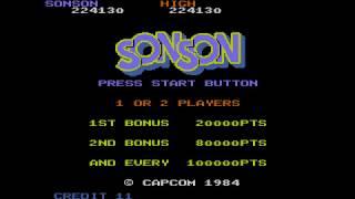 Arcade-손손 SONSON 1984 Retro Game Play [1080/60FPS]