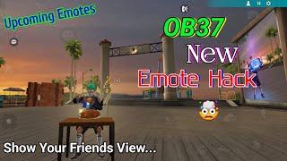 Upcoming Emote Hack Script in free fire OB37||Garena Free Fire ||Made by (Gaming Rudro Live)||