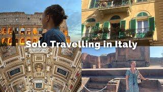 Solo Travelling in Italy (vlog)