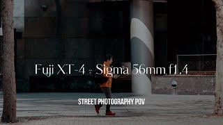 Fujifilm X-T4 + Sigma 56mm 1.4 Relaxed POV Amsterdam Financial District