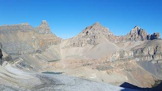 Solo backpacking hike to David Thomson Country. Lion peak scramble.