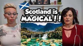 American Couple Reacts: 10 BEST Places To Visit in Scotland! FIRST TIME REACTION!! Gorgeous 