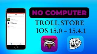 Install Troll Store iPhone 15 - 15.4.1 | Without Computer | Easy Tutorial