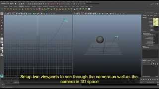 Autodesk Maya - Camera Path Animation