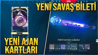 YENİ AJAN KARTLARI! YENİ SAVAŞ BİLETİ İNCELEME! (VALORANT 9.0)