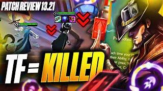 Twisted Fate FINALLY got NERFED | TFT Patch Review 13.21