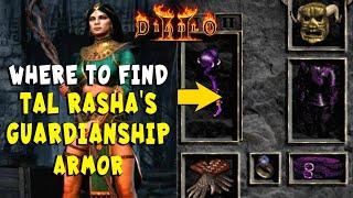 Best Place to Find Tal Rasha's Guardianship Armor (Lacquered Plate) in Diablo 2 / Resurrected D2R